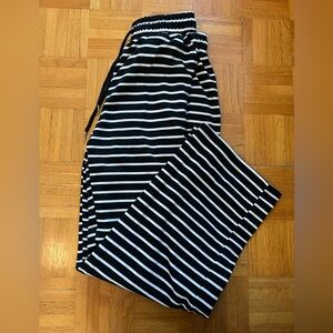 Striped Wide Leg Pants